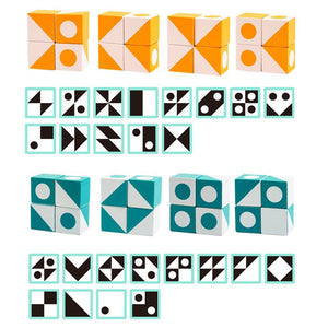 Puzzle-Bauwürfel